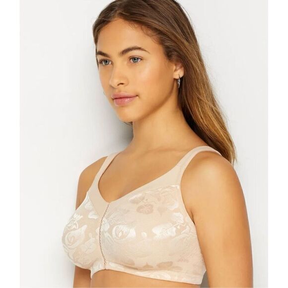 WACOAL NWT Breast Awareness Soft Cup wireless bra Biege 40B - Picture 3 of 4